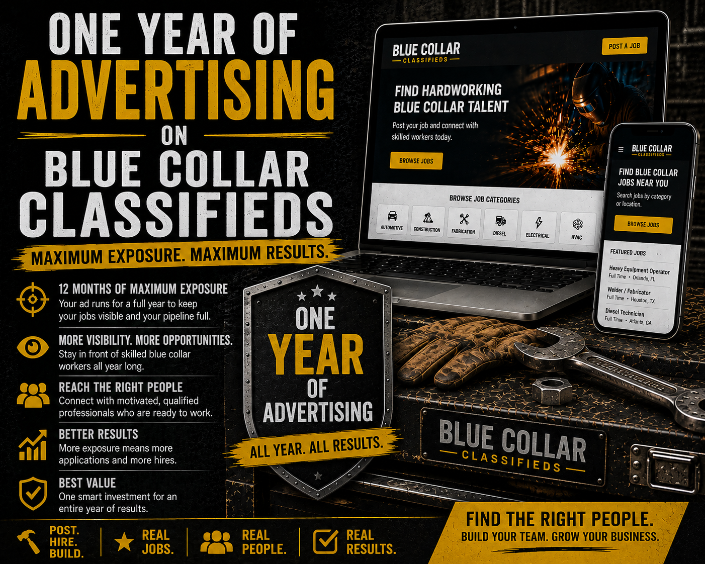 Advertise Option 1 Year